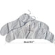 thumbnail image 2 of Percha inflable de 8 Uds., hombro redondo blanco, tendedero de ropa plegable portátil con gancho de Metal, almacenamiento de abrigos que ahorra espacio, 2 of 5