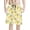 Watercolor Lemon Floral, variant on Binienty Men's Board Shorts Swim Trunks With Distressed Guatemala Flag Design - Quick Dry for Beach Vacation and Water Sports