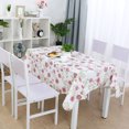 thumbnail image 2 of Unique Bargains Nappe en Plastique Imprimée Résistante à l'Huile Carrée Rouge 60'x60 Pieds, 2 of 7
