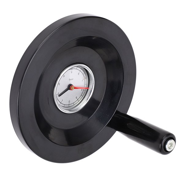 Roue à Main Ronde, Applications Larges Roue à Main Ronde 16 X 160mm Facile à Installer en Aluminium avec Indicateur pour Machinerie en Verre