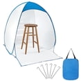 thumbnail image 1 of Carpa Plegable para Cabina de Pintura en Spray Bofoho con Ventilaciones, Azul, 1 of 6