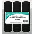 thumbnail image 2 of Black PVC Shrink Capsules Pack of 30, 2 of 7