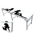 thumbnail image 1 of PARTYPONG 8-Foot Folding Beer Pong Table - Trucker Girl Edition (Base Model), 1 of 4