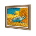 thumbnail image 7 of DECORARTS - Noon: Rest from Work, Vincent Van Gogh Art Reproduction. Acid Free Cotton Canvas Giclee Print w/ Bronze Frame&Mat for Wall Decor. Framed Size: 35x29 in, 7 of 7