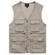 thumbnail image 3 of Primavera otoño hombres Casual Cargo chaleco chaquetas abrigo para hombre a prueba de viento sin mangas prendas de vestir exteriores chaleco para exteriores masculino de gran tamaño Q20, 3 of 5
