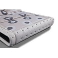 thumbnail image 2 of US Pride Furniture Dorian Contemporary Button Tufted Faux Leather Platform Bed, White/Black, California King, 2 of 4