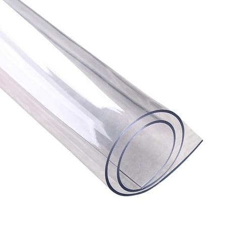 

Coopserbil Waterproof PVC Clear Table Cover Tablecloth Transparent Desk Protector Pad Mat