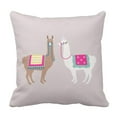 thumbnail image 1 of BOSDECO Housse de Coussin Lama 18x18 Pouces, 1 of 1