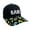 Black, variant on snilers Kids Baseball Cap Adjustable Golf Hat for Boys and Girls Cute Embroidered Print Sun Hat Summer Beach Vacation Trucker Cap