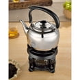 thumbnail image 2 of Stainless Steel Tea Kettle Stovetop Teapot Coffee Boiler 1L, 2 of 8