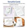 thumbnail image 4 of Avery Printable Greeting Cards, 5.5" x 8.5", Glossy White, 50ct, 4 of 11