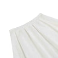 thumbnail image 3 of Taylonsss Clearance Women's Retro Patchwork Solid Color Elegant Lace A-line Skirt, 3 of 4