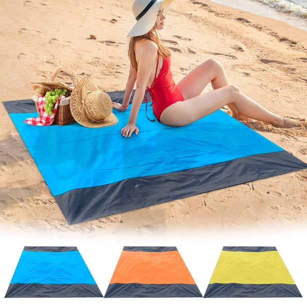 Nueva decoración de pared Jacenvly, liquidación, manta de playa de arena, manta de verano, manta de picnic portátil para exteriores, ideal para viajes a la playa, camping y picnic, decoración de sala