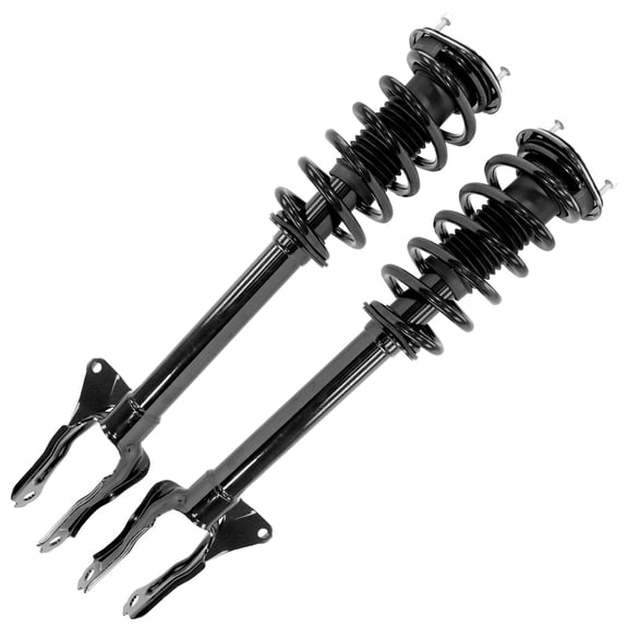 Detroit Axle - Front Struts for 2016-2021 Dodge Durango, Complete Shocks Struts with Coil Spring Assembly 2017 2018 2019 2020 Suspension