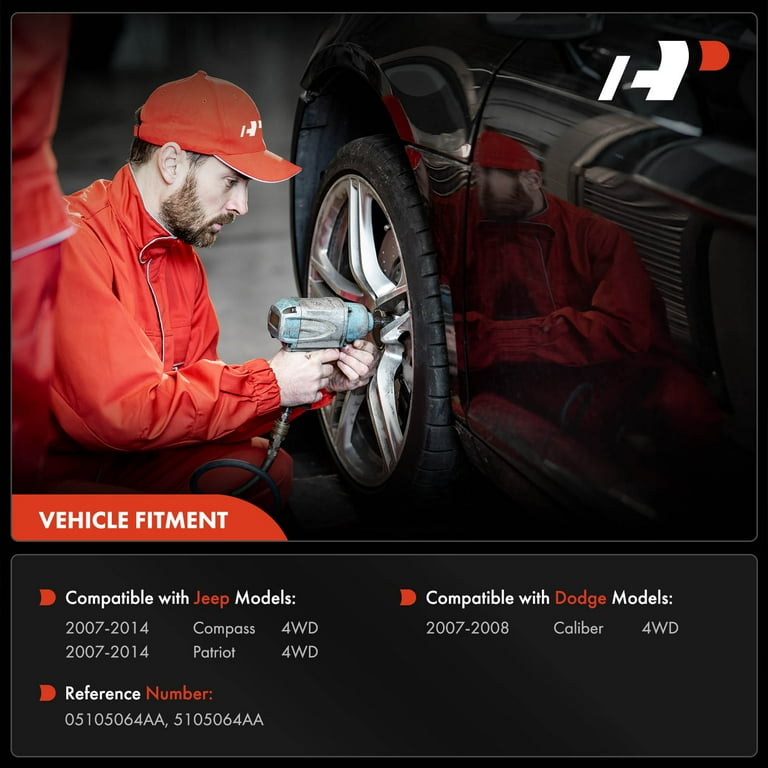 Abs Sensors TRQ 28WP28J Rear Speed Sensor Set Fits 2007-2017 Jeep Compass... Abs Wheel - Foto 9