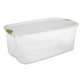 thumbnail image 6 of 6027948 LATCH STORAGE BOX 106QT Sterilite 13 in. H X 18.75 in. W X 33.875 in. D Stackable Latch Storage Box (Pack of 1), 6 of 6