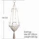 thumbnail image 2 of Wooden macramé cat hammock and woven cotton rope for hanging (30*100cm), 2 of 5