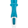 thumbnail image 3 of Satisfyer Embrace Me Rabbit Vibrator - G-Spot and Clitoris Stimulation, Vibrating Dildo, Nubbed Clit Stimulator, Adult Sex Toy for Women - Waterproof, Rechargeable (Turquoise), 3 of 5