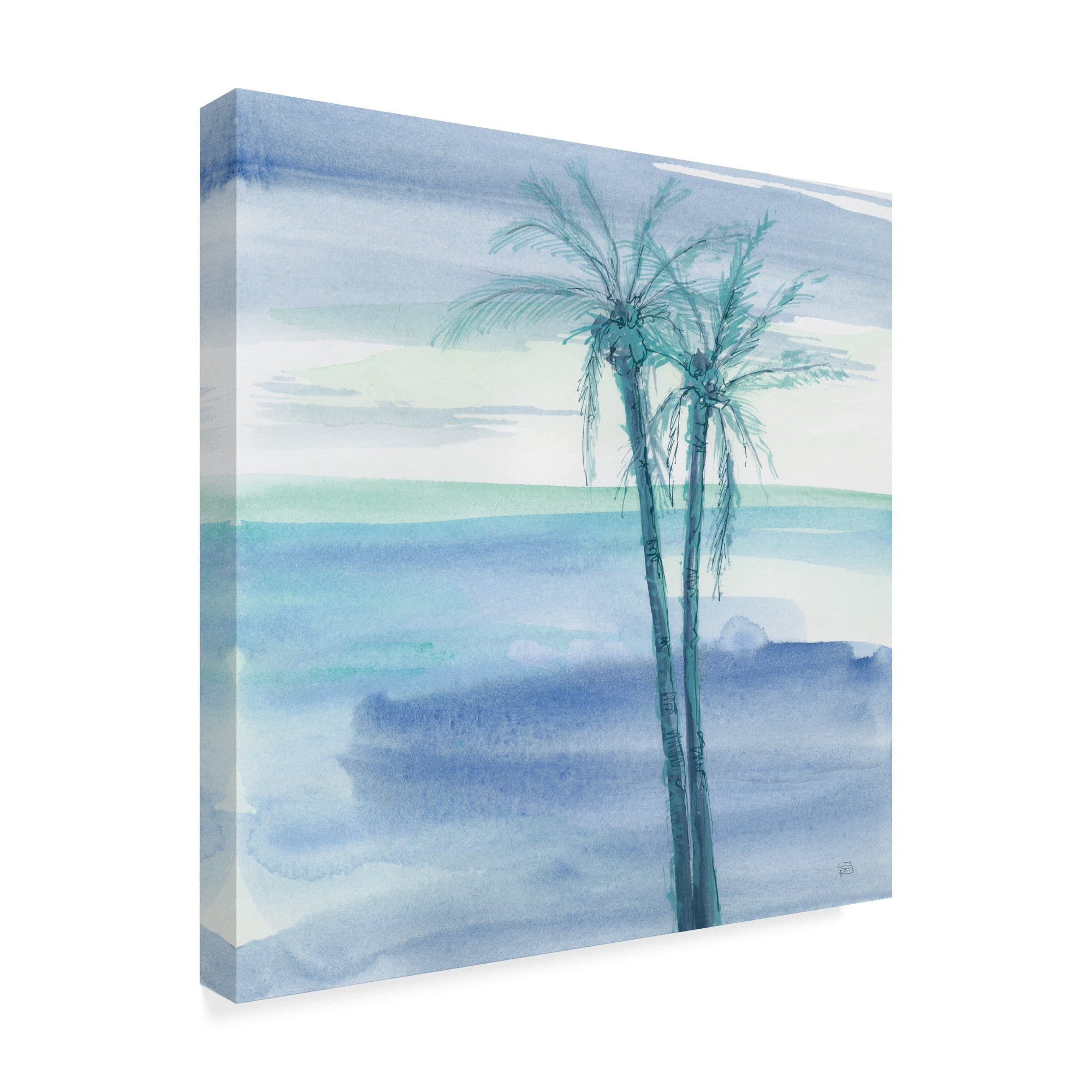 Trademark Fine Art 'Peaceful Dusk II' Canvas Art by Chris Paschke