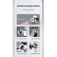 thumbnail image 5 of Doorknob with Fingerprint Lock, Bedroom Smart Door Knob, Keyless Entry Thumb Print Lock, for Front Door, Home, Apartment（silvery fingerprint）, 5 of 5