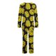 thumbnail image 4 of Puntoco Mujer Otoño Moda Casual Impreso Con Cuello En V Manga Larga + Pantalones Traje Amarillo Xl, 4 of 5