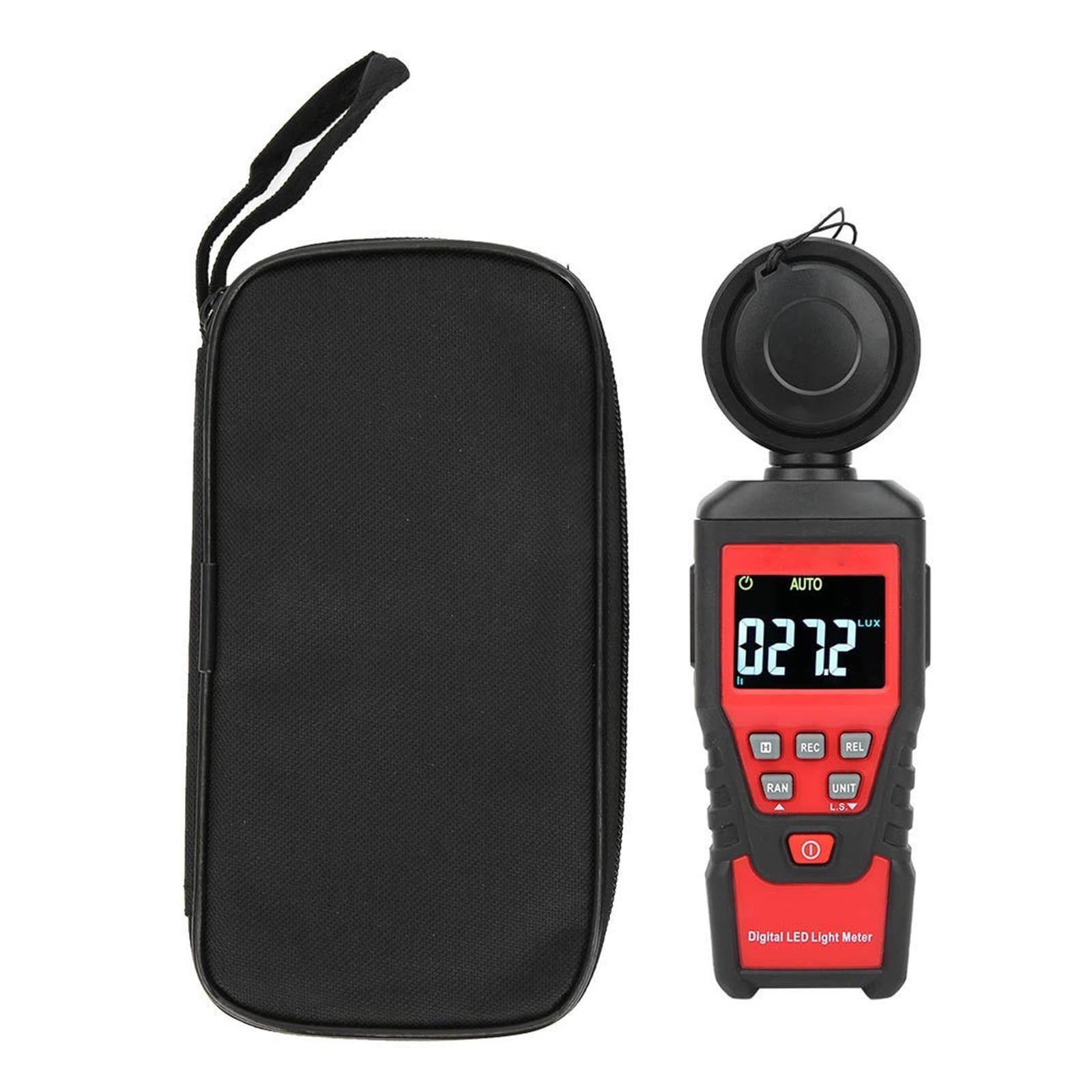 0-200000Lx Handheld Illuminometer High Accuracy Portable HD Digital Display Light Illuminance Meter Photometer Luxmeter