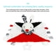 thumbnail image 5 of Manta de seguridad de alto contraste con sonido de tintineo y arrugas, papel suave para bebés, regalos unisex para niños y niñas, juguete para acurrucarse para bebés, peluche para bebés., 5 of 6