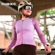 thumbnail image 4 of INBIKE Maillot de ciclismo para mujer, manga larga, para andar en montaña, camisetas de carretera para mujer, ropa de ciclismo reflectante con bolsillos, 4 of 5
