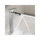 thumbnail image 4 of PARLOS Waterfall Vessel Sink Faucet Single Handle Tall Bathroom Vanity Mixer Tap One Hole With Water Supply Line, 4 of 4