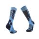 thumbnail image 1 of Calcetines de Esquí Yinane térmicos ultraligeros cálidos de invierno largos hasta la para Azul claro y azul oscuro, 1 of 8