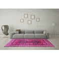 thumbnail image 3 of Ahgly Company Indoor Rectangle Persian Pink Traditional Area Rugs, 5' x 7', 3 of 4