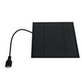 thumbnail image 4 of El mini panel solar de 5W accionó la fan del banco del poder de la fan del hierro de enfriamiento del USB para la oficina en casa al aire libre, 4 of 14
