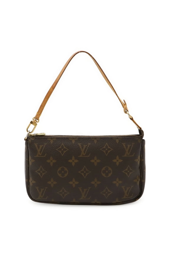 Pre-Owned LOUIS VUITTON Monogram Pochette Accessoires Pouch Handbag M51980 (Fair)