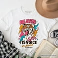 thumbnail image 6 of Heaven Lifts its Voice in Praise Christian T-Shirt, Tiger Psalm 19:1 Bible Verse Tee, 6 of 6