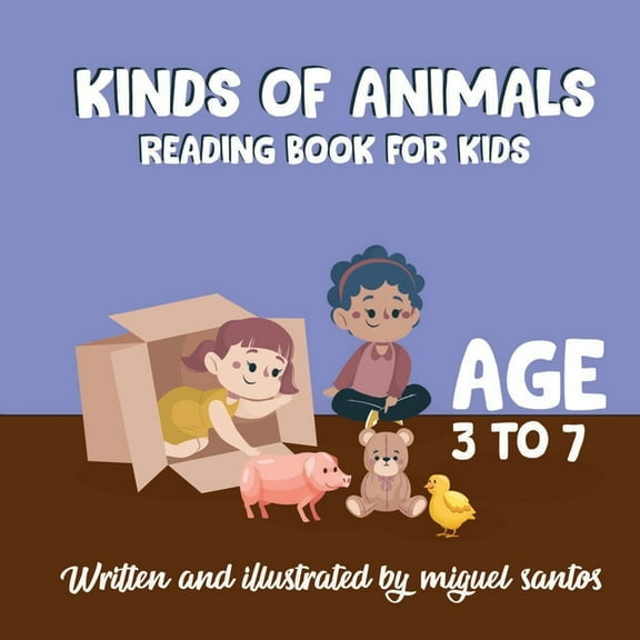 Kinds Of Animals: Reading Book For Kids (Paperback)