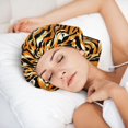 thumbnail image 6 of Rateoe Zebra Pattern Silk Satin Hair Bonnet for Sleeping, Adjustable Sleep Cap Turban for Women , Curly Straight Hair Long Large Braid, 6 of 6