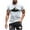 White, variant on FITORON Mens Graphic T-Shirt, Casual Crew Neck Print Summer Men's Tees White