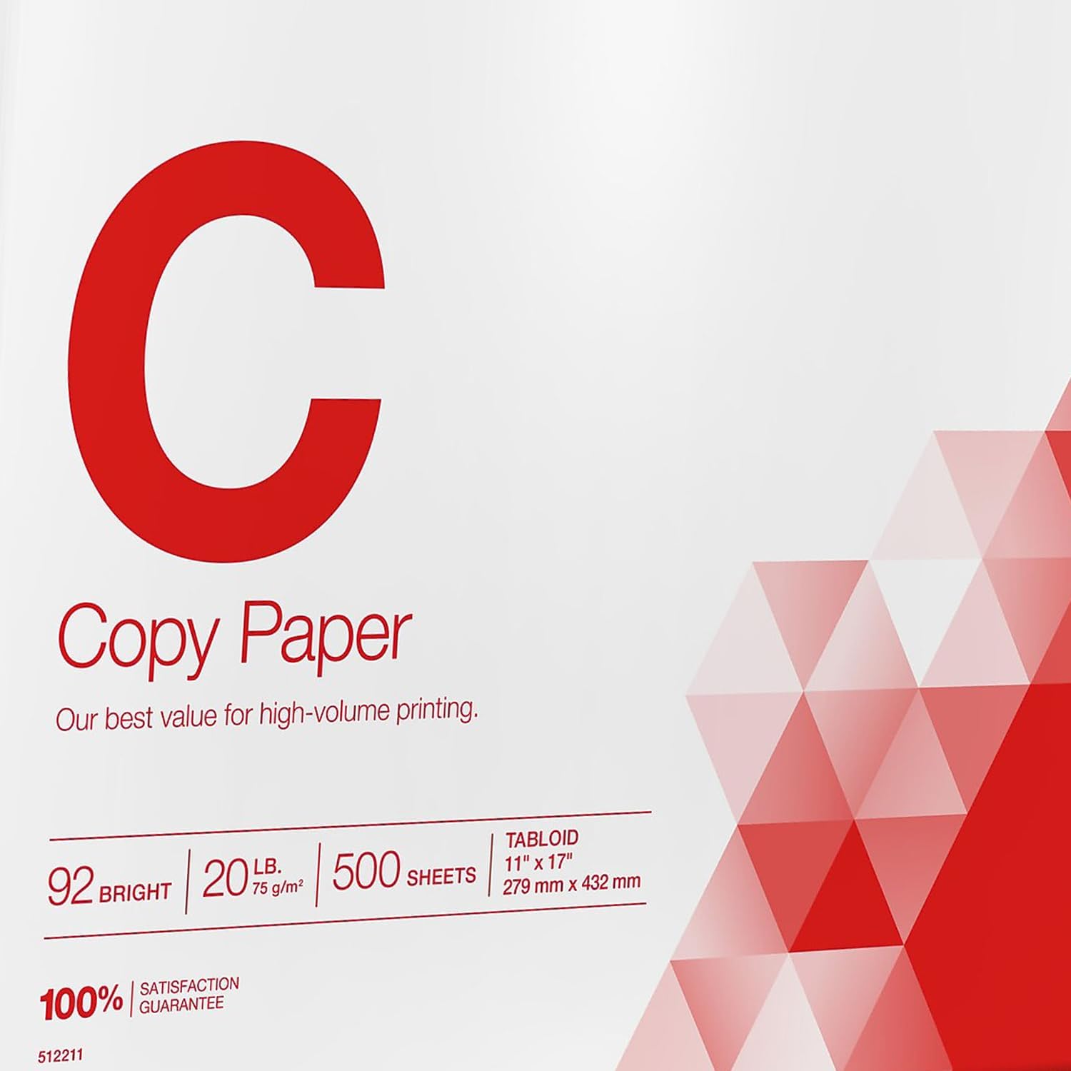 Staples 11 x 17 Inch Copy Paper, 20 lb, 500 Sheets photo 5