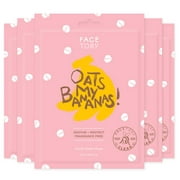 FaceTory Oats My Bananas Soothing Sheet Mask - Pack of 5