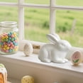 thumbnail image 3 of Mefallenssiah Mini Cute White Living Room Bedroom Desktop Easter Ceramic Home Decor, 3 of 6