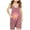 Burgundy, variant on Odeerbi 5-13 Years Kids Girls Summer Jumpsuit Striped Flower Print Camisole Romper Casual Breathable Comfortable Suspender Overalls Bib Overall Shorts with Pockets
