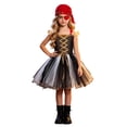 thumbnail image 6 of Girls Pirate Tulle Dress Kids Halloween Dress Up Toddler Pirate Outfits Christmas Birthday Gift 2T, 6 of 6
