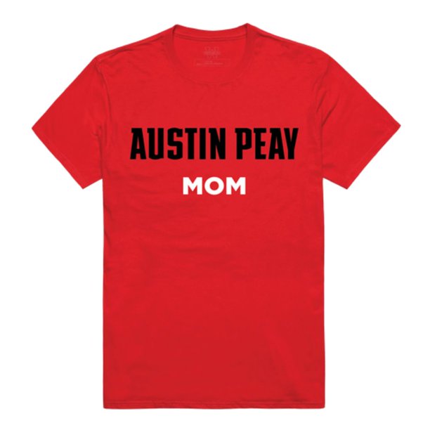 Apsu Austin Peay State University Governors College Mom Womens T Shirt Red X Large Walmart Com