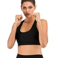 thumbnail image 2 of Strappy Sports Bra for Women Sexy Crisscross Support Yoga Bra with Removable Cups, 2 of 7