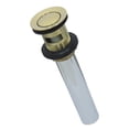 thumbnail image 1 of Drain Push-Up en Laiton, Laiton Poli, 1 of 1