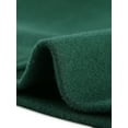 thumbnail image 5 of INSPIRE CHIC Manteau Mi-Long à Simple Boutonnage pour Femme à Col Peter Pan Vert Foncé TP, 5 of 5