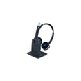 thumbnail image 2 of Cisco 562 Headset - Stereo - Black - Wireless - DECT 6.0 - 300 ft48 kHz - Over-the-head - Binaural - Supra-aural - Uni-directional, Electret, Condenser Microphone, 2 of 4