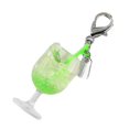 thumbnail image 1 of Elegant Charm Small Tumbler Keychain Pendant with Fruit Bag Charm Fashion Statement Pieces for Fashionable Women Yellow, 1 of 5