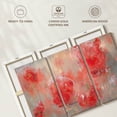 thumbnail image 6 of Elephant Stock At First Blush Wall Art - Horizontal Multi Panel Canvas - Living Room Wall Decor - Abstract Multi Panel - Red And Pink Decor By Macy Cole - 50" x 32", 6 of 8