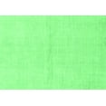 thumbnail image 1 of Ahgly Company Indoor Rectangle Solid Emerald Green Modern Area Rugs, 8' x 12', 1 of 4